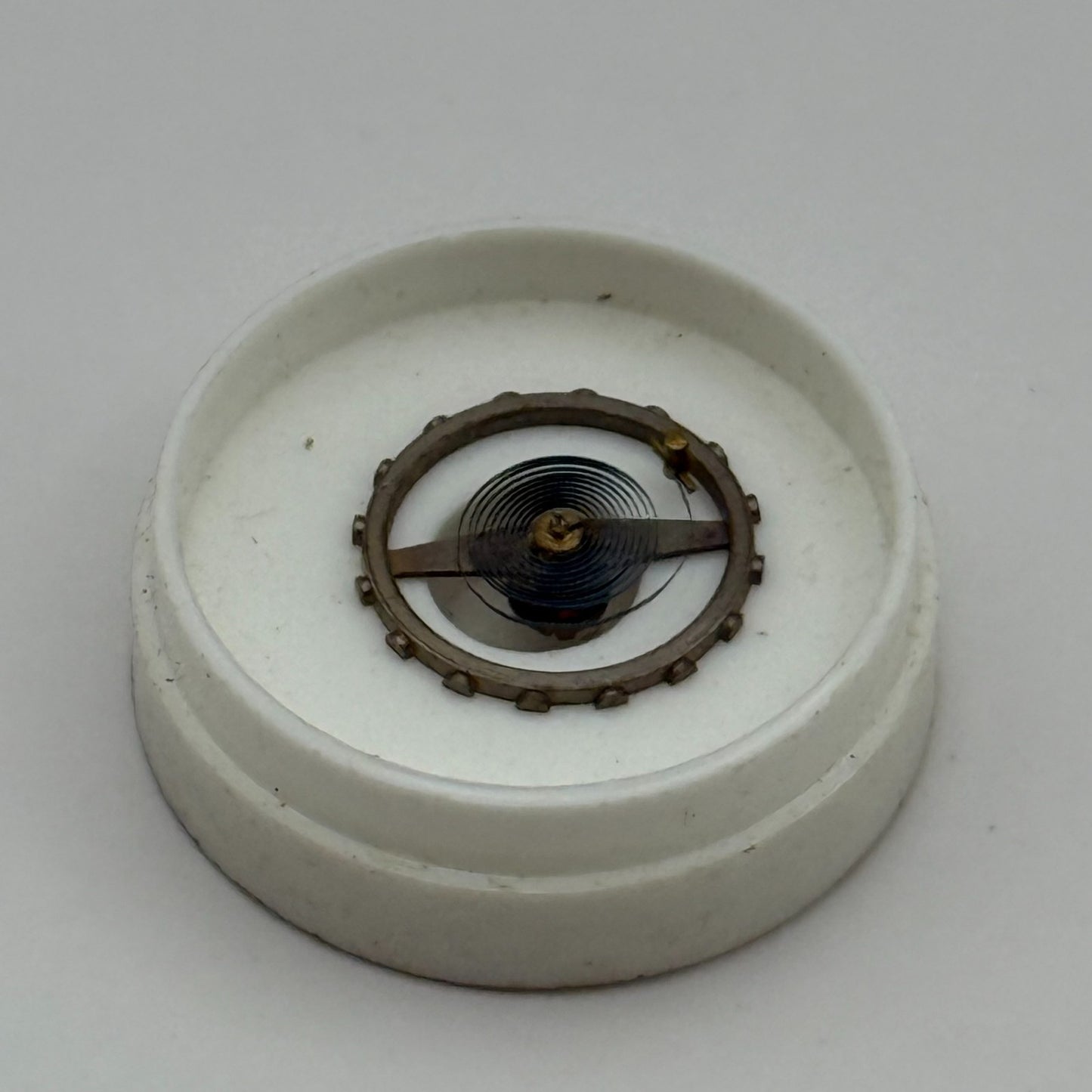 Ebosa 23 Balance Wheel Complete And Spring e 11½’’’ 125 Watch Movement Parts NOS