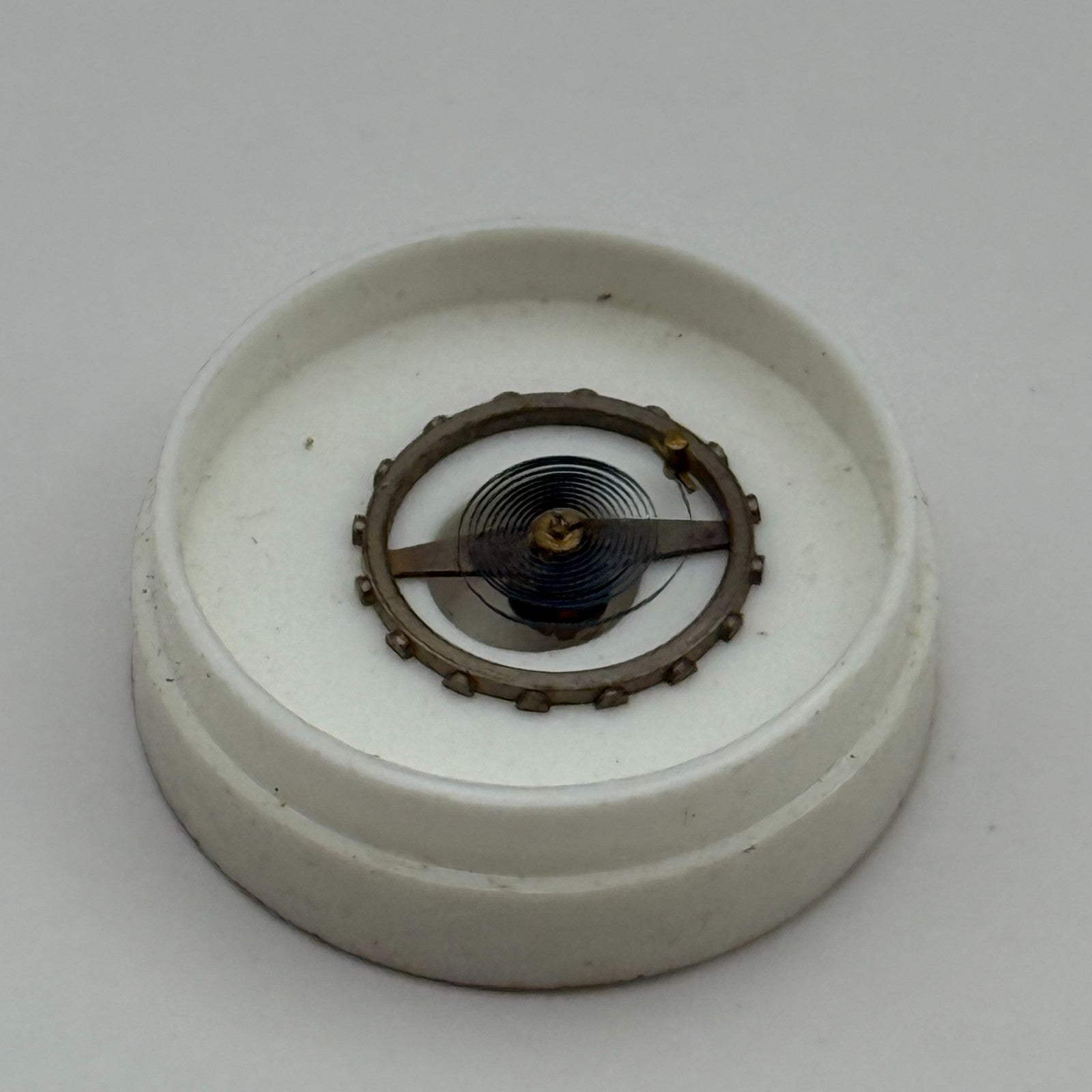 Ebosa 23 Balance Wheel Complete And Spring e 11½’’’ 125 Watch Movement Parts NOS