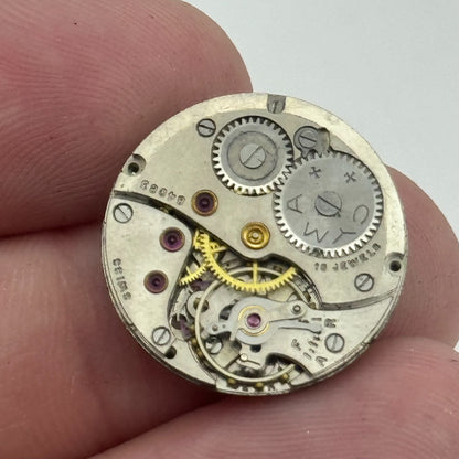 19.7mm Cyma Ref 424k Sub Seconds Manual Wind Watch Movement Swiss Vintage PARTS