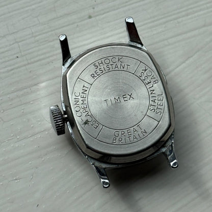 Vintage 1950s Timex Cinderella Great Britain Manual Wind Watch PARTS / REPAIR