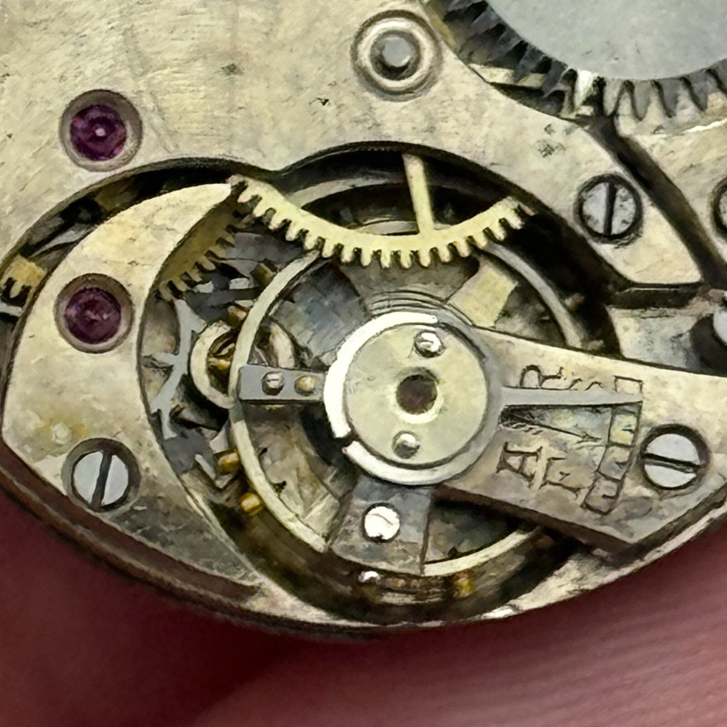 23.7mm 15 Jewels Swiss Porcelain Dial Trench Watch Movement Manual Wind PARTS