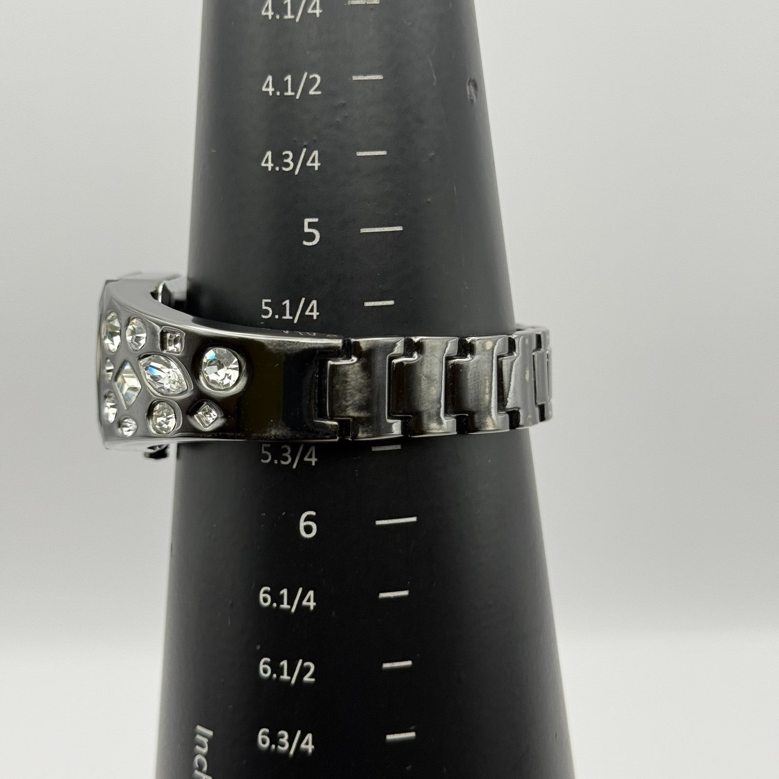 Lipsy London Ladies Quartz Watch Rectangular Black Dial Bracelet Working 22mm