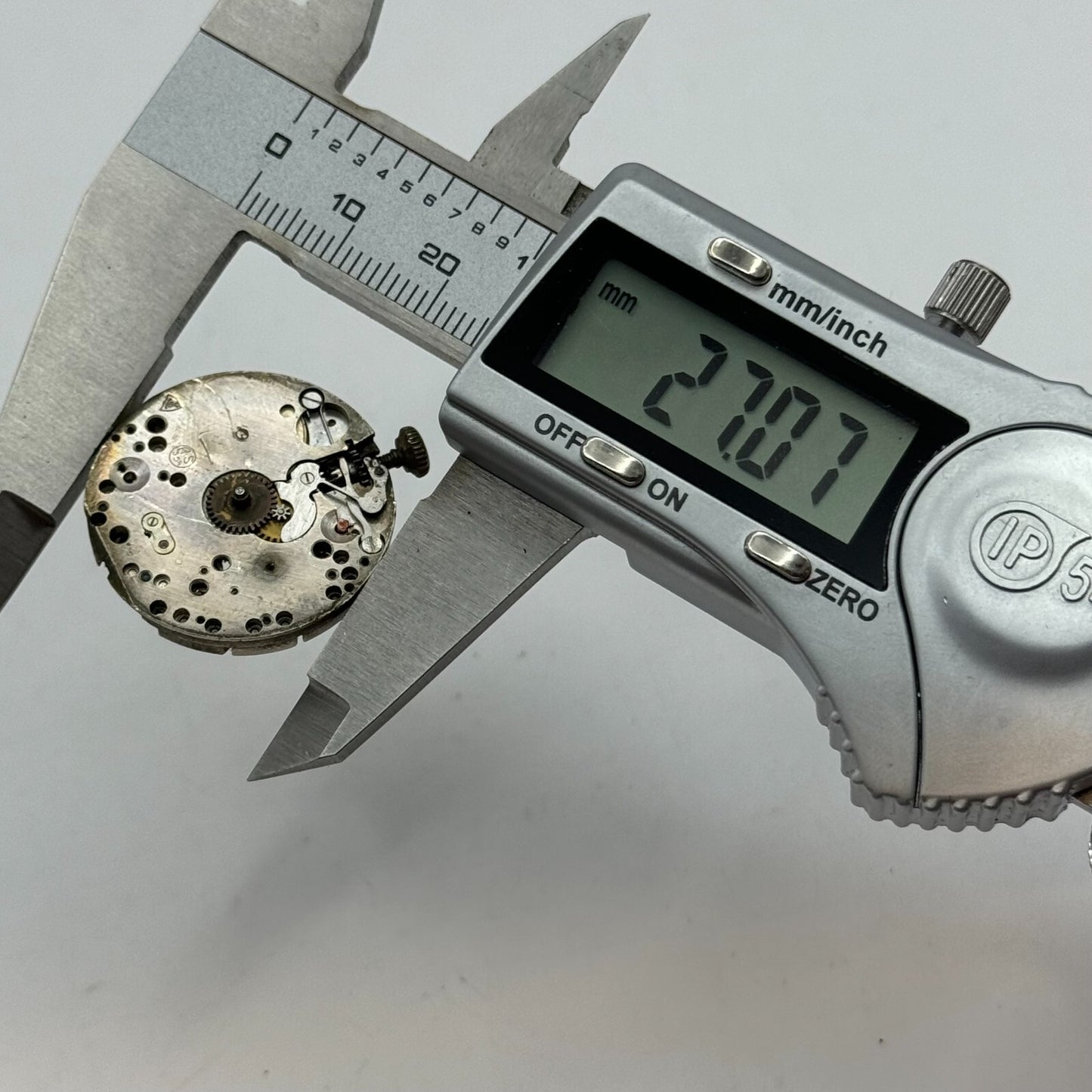 27mm Mens Rotary AS 554 Trench Watch Manual Wind 15 Jewels Movement PARTS SPARES