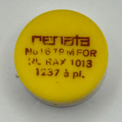 RL Rax 1013 1237 Balance Wheel Complete And Spring 1679 M Watch Movement Parts 