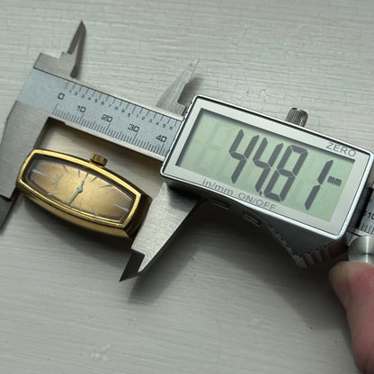 20mm Vintage Astral Rectangle Ronda RL 5101 Manual Wind Watch PARTS / REPAIR