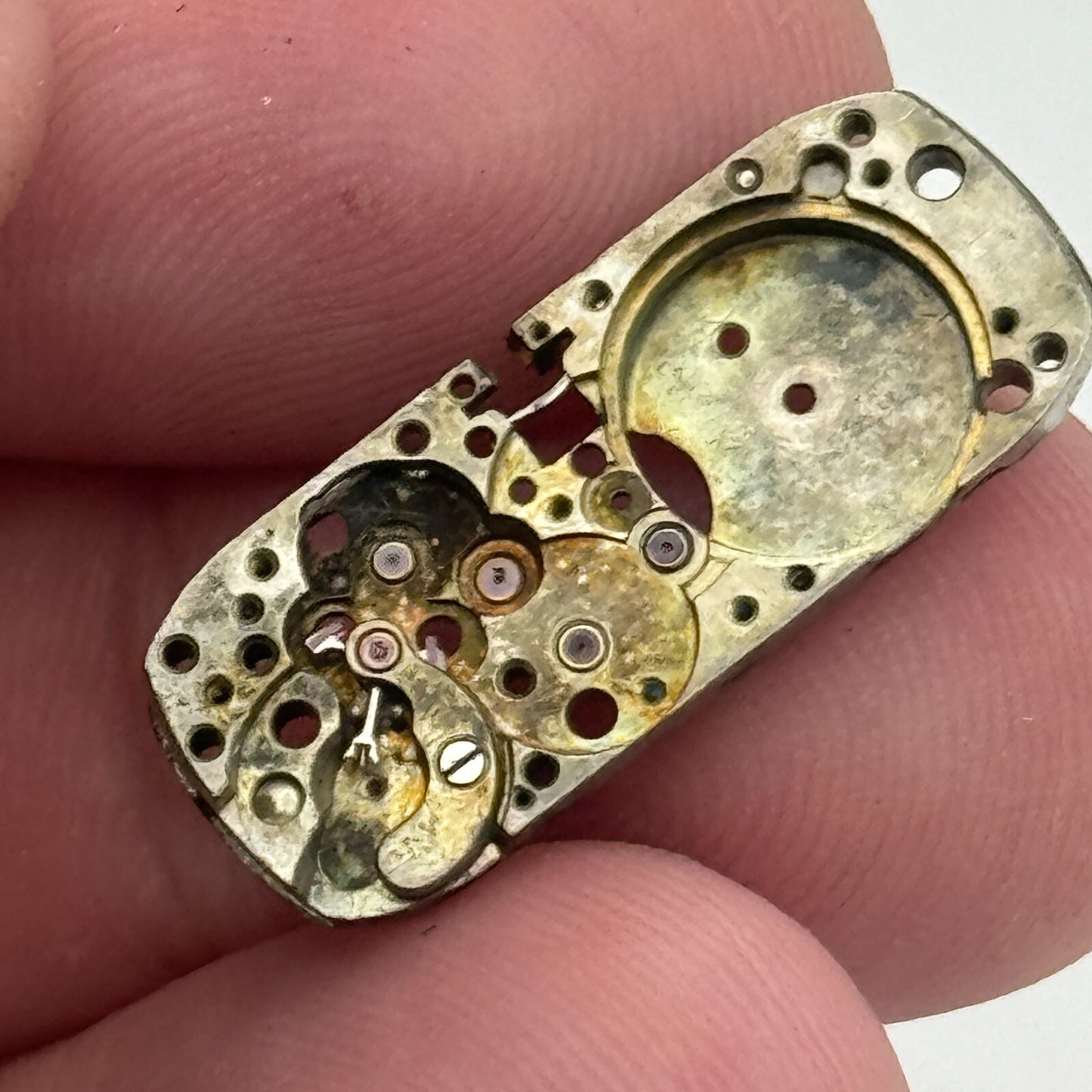 10mm Rolex Size M Patented Main Plate Manual Wind Vintage Watch Movement PARTS