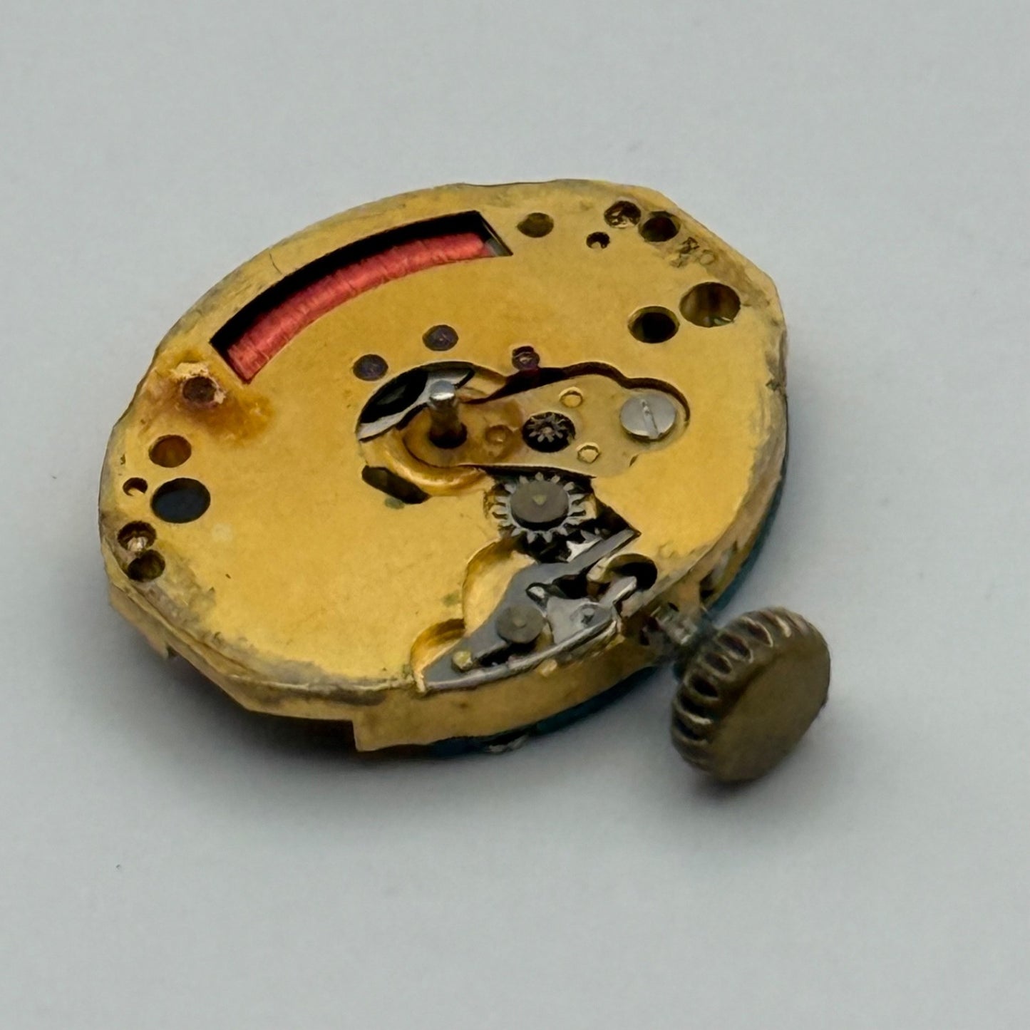 ETA 978.002 Quartz Watch Movement Incomplete Swiss Ladies Vintage Parts Repair