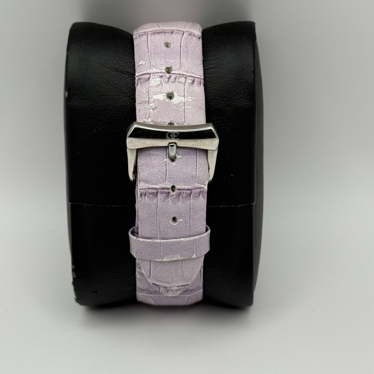 Oskar Emil Ladies Swiss Quartz Watch Crystal Bezel Leather Strap Working 25mm