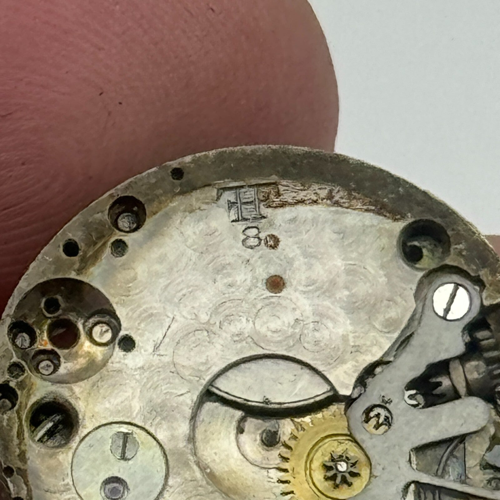 19.7mm Visible Patent 51489 FHF 8 Manual Wind Swiss Watch Movement PARTS SPARES