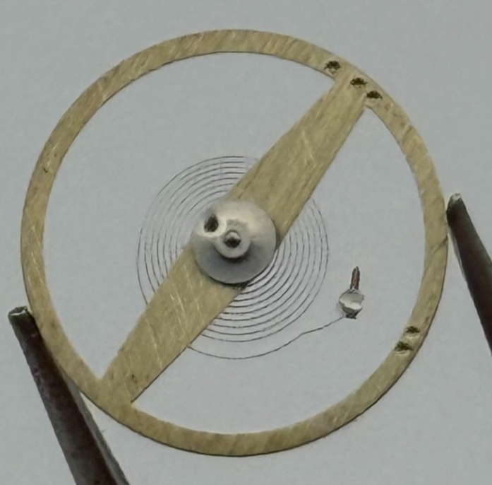 ST 1686 1786 Balance Wheel Complete And Spring 1115 M Watch Movement Parts NOS