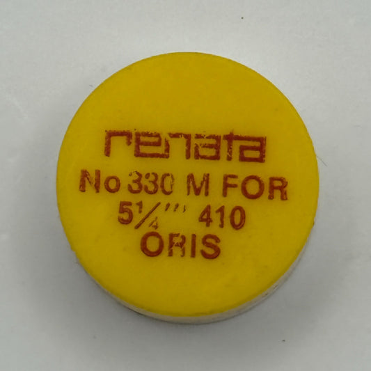 Oris 410 Balance Complete 5 1/4''' Renata 330 M Watch Movement Parts DAMAGED