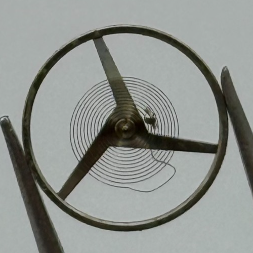 AS 1900 1906 Balance Wheel Complete And Spring Ord + Inca Watch Movement Parts