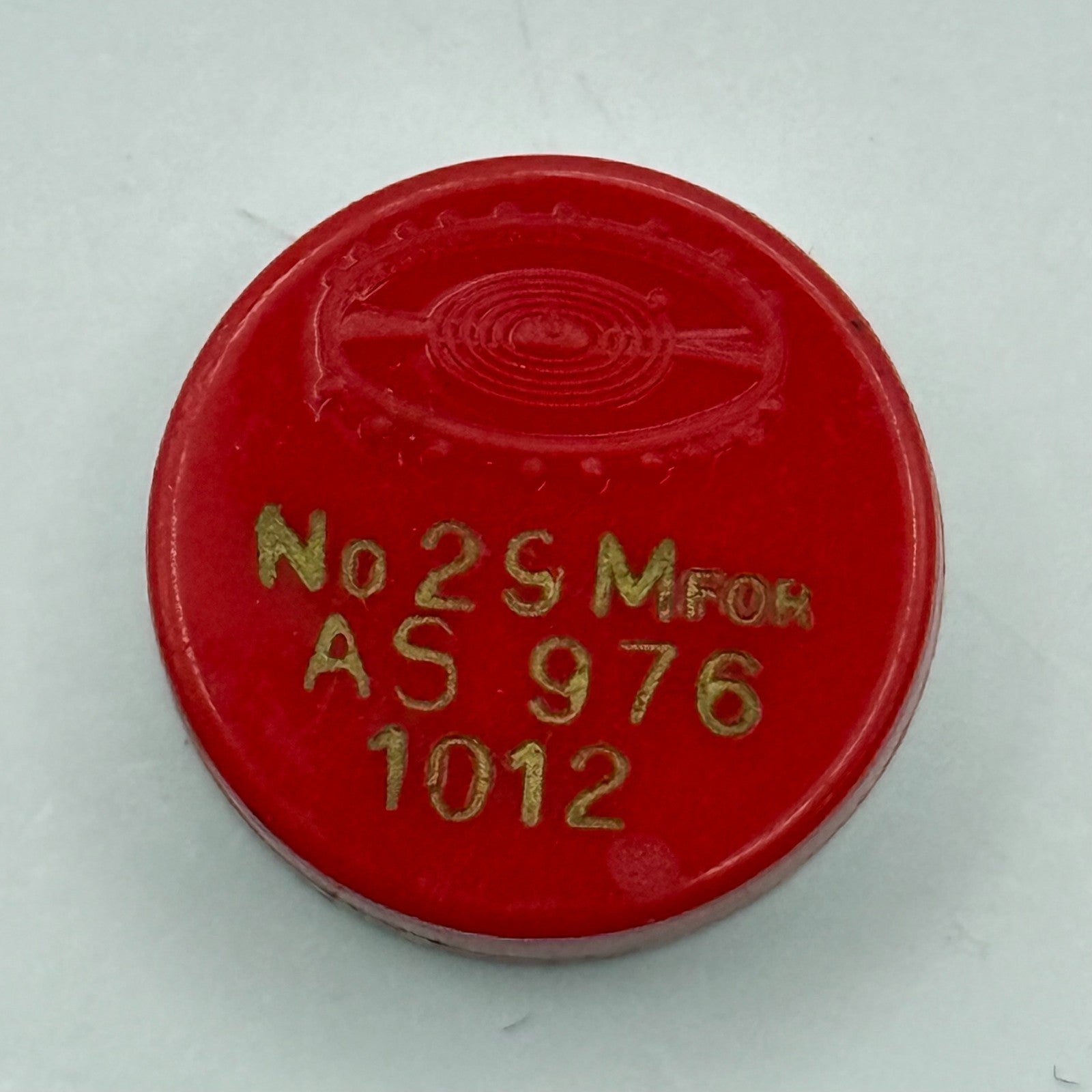 AS 976 1012 Balance Wheel Complete And Spring  29 M Watch Movement Parts NOS 