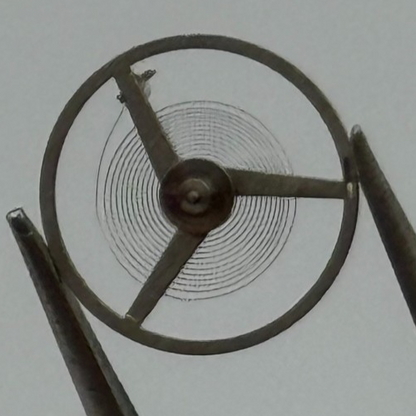 FHF 90 Balance Wheel Complete And Spring 1748 M Ord + Inca Watch Movement Parts