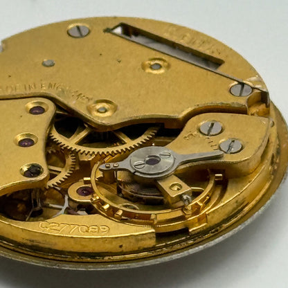 Smiths De Luxe C277089 Watch Movement Manual Wind Vintage Parts Repair 26.6mm
