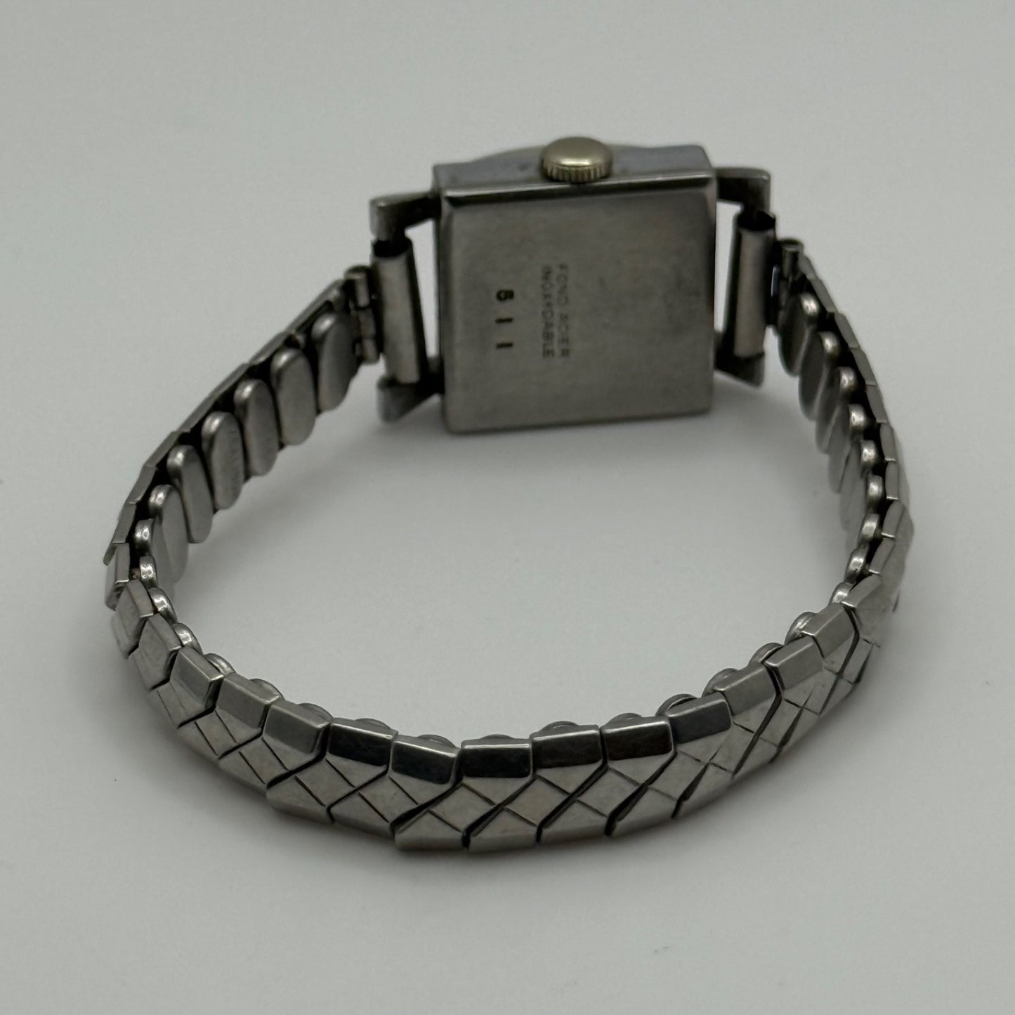 17mm Running Enicar Swiss Stainless Steel Ladies Vintage Manual Wind Watch PARTS