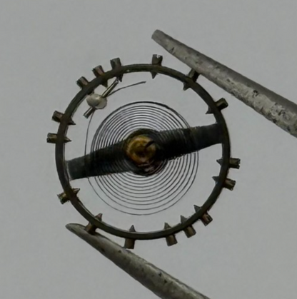 AS 624 557 Balance Wheel Complete And Spring Renata Watch Movement Parts NOS