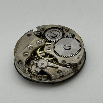 23.6mm Baume B & Co 15 Jewels Trench Watch Movement Manual Wind Swiss PARTS