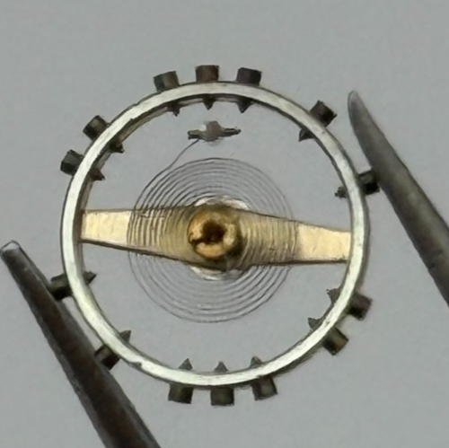 FEF 270 Balance Wheel Complete And Spring 5 1/4’’’ 173 M Watch Movement Parts
