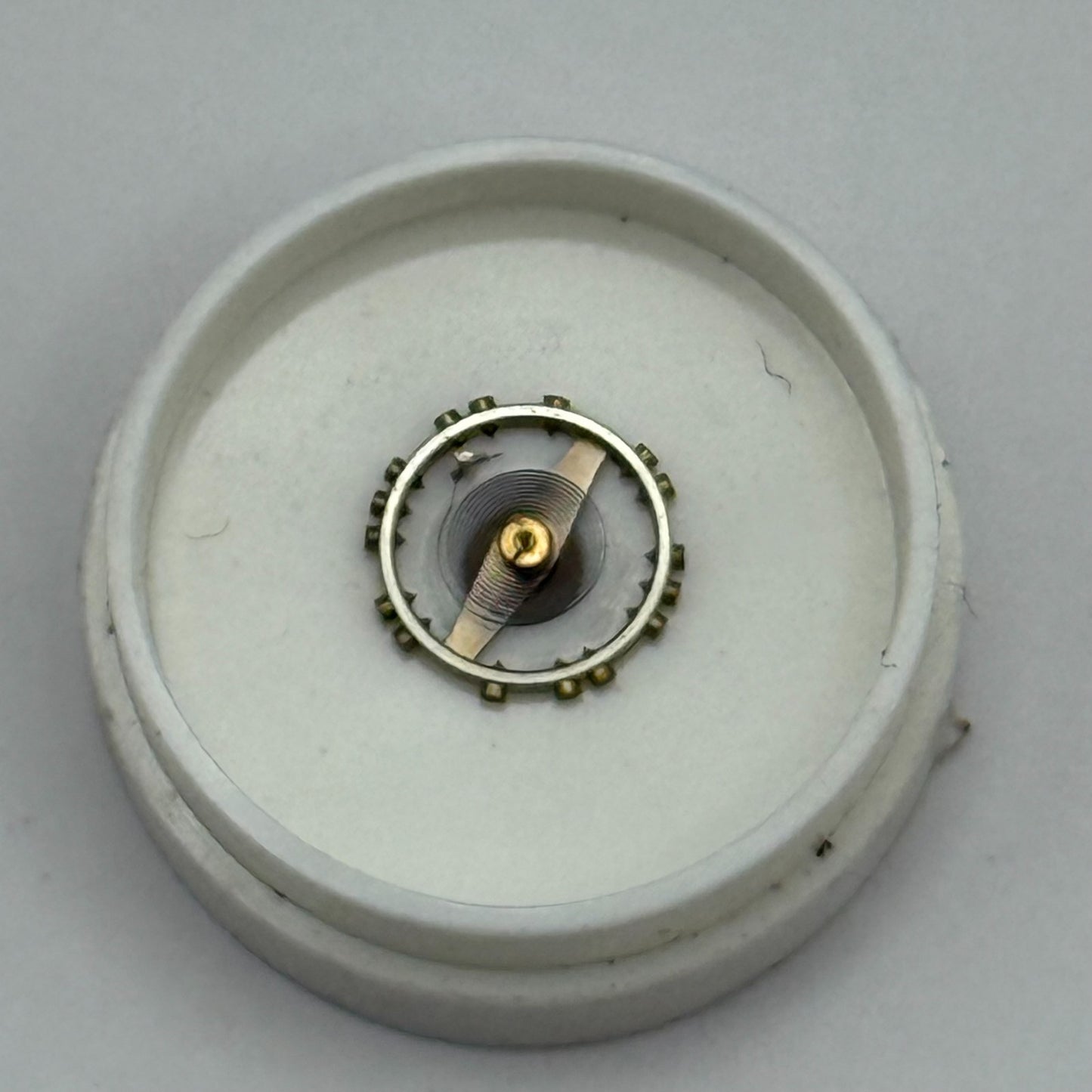 AS 976 1012 Balance Wheel Complete And Spring  29 M Watch Movement Parts NOS