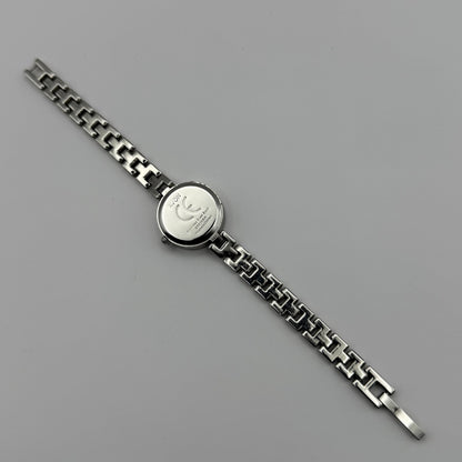 Avon Ladies Quartz Watch Mother of Pearl Dial Silver Tone Bracelet Working 21mm