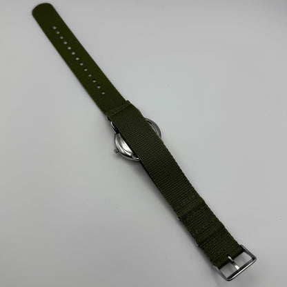 Marc by Marc Jacobs Men's Quartz Watch Black Dial Green Strap 36mm PARTS REPAIR