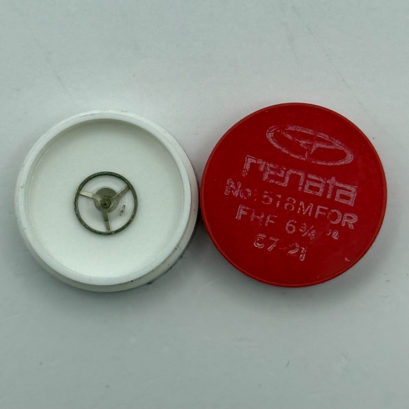 FHF 57-21 Balance Wheel Complete And Spring 6¾’’’ 1518 M Watch Movement Parts