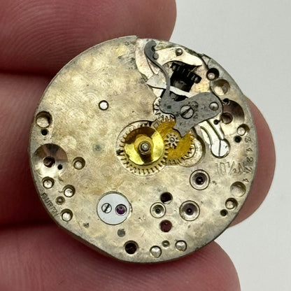 23.6mm Buren A Grand Prix 10 1/2N Manual Wind Swiss Watch Movement PARTS SPARES