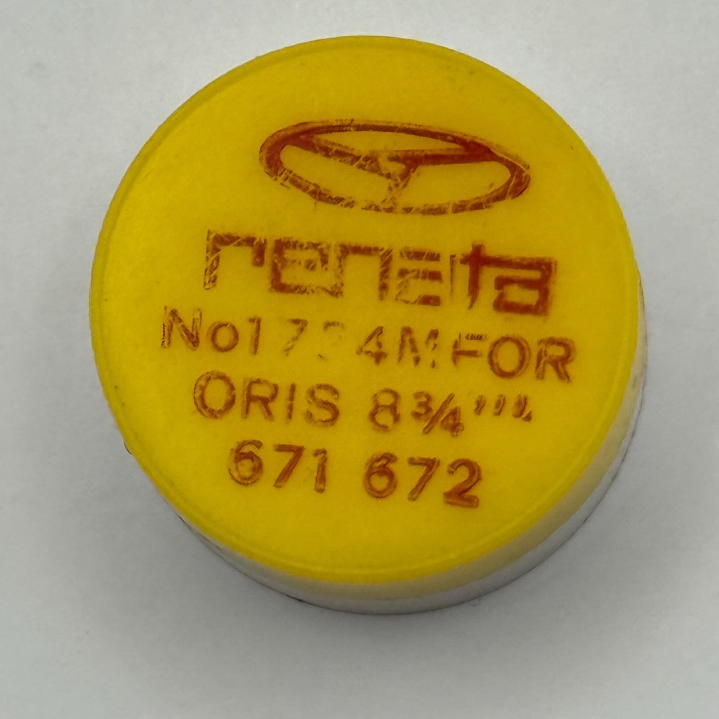 Oris 671 672 Balance Wheel Complete And Spring 8¾’’’ 1724 M Watch Movement Parts