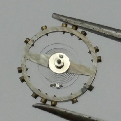 AS 1051 Balance Wheel Complete And Spring 5 1/4’’’ 34 M Watch Movement Parts NOS