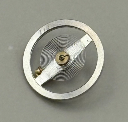 BFG 910 Balance Wheel Complete And Spring 525 Watch Movement Parts NOS