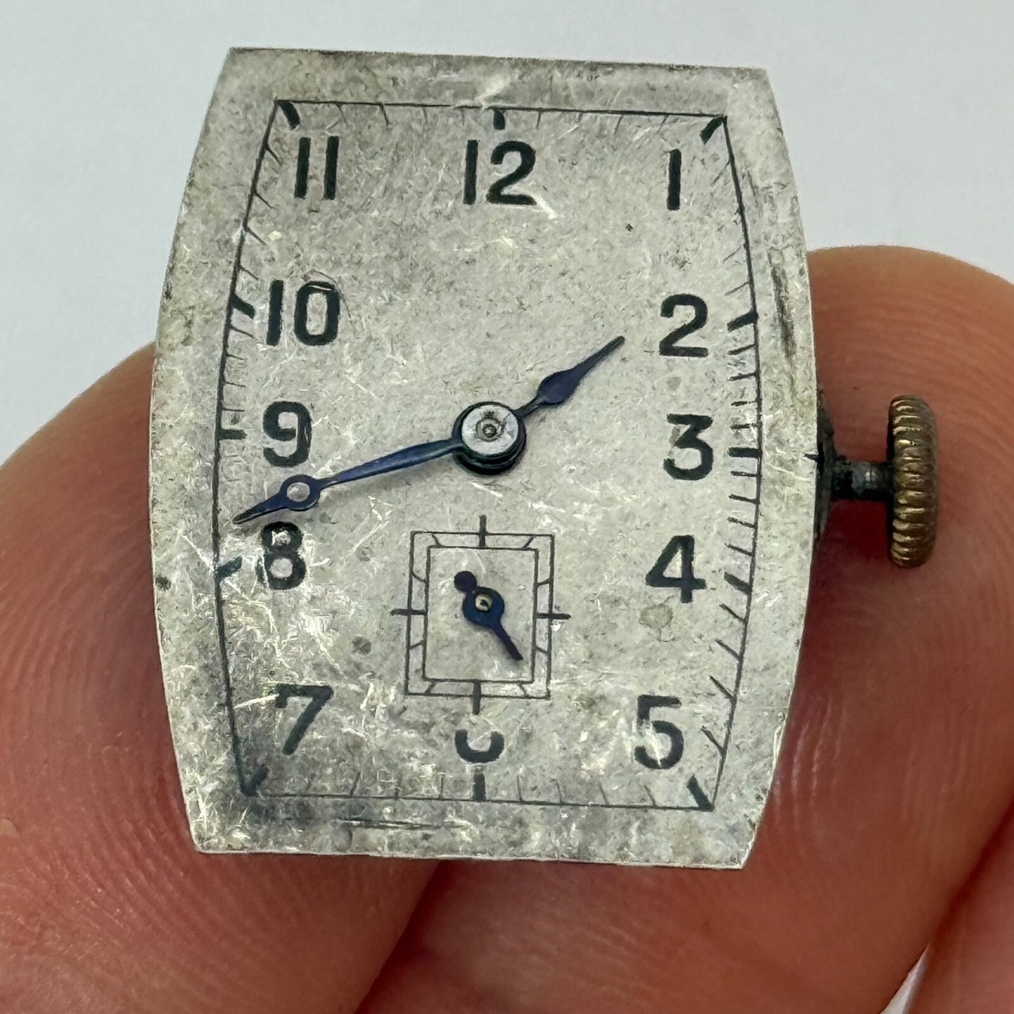 18.5mm Vintage Cyma Tavannes 836 Swiss Manual Wind Watch Movement PARTS REPAIR
