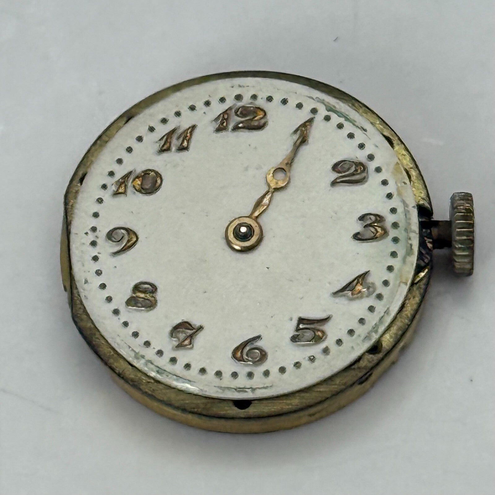 19.6mm Vintage High Grade Vertex Supreme Manual Wind Watch Movement PARTS REPAIR