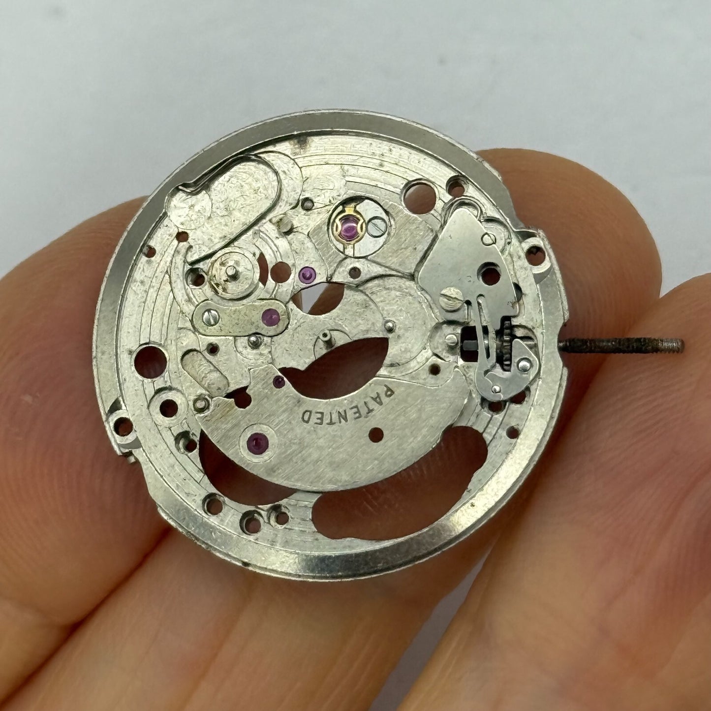 Bernex Barracuda ETA 2472 Automatic Partial Manual Wind Vintage PARTS 25.9mm 