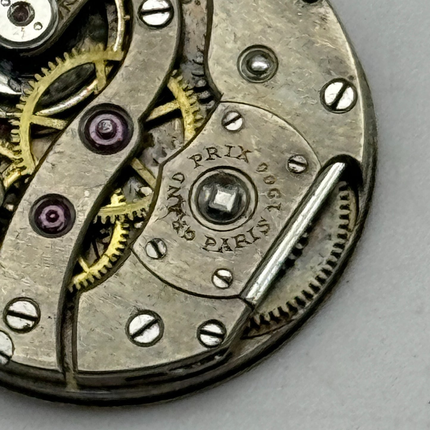 20.3mm Antique Paris Grand Prix 1900 High Grade Thin Manual Wind Watch Movement