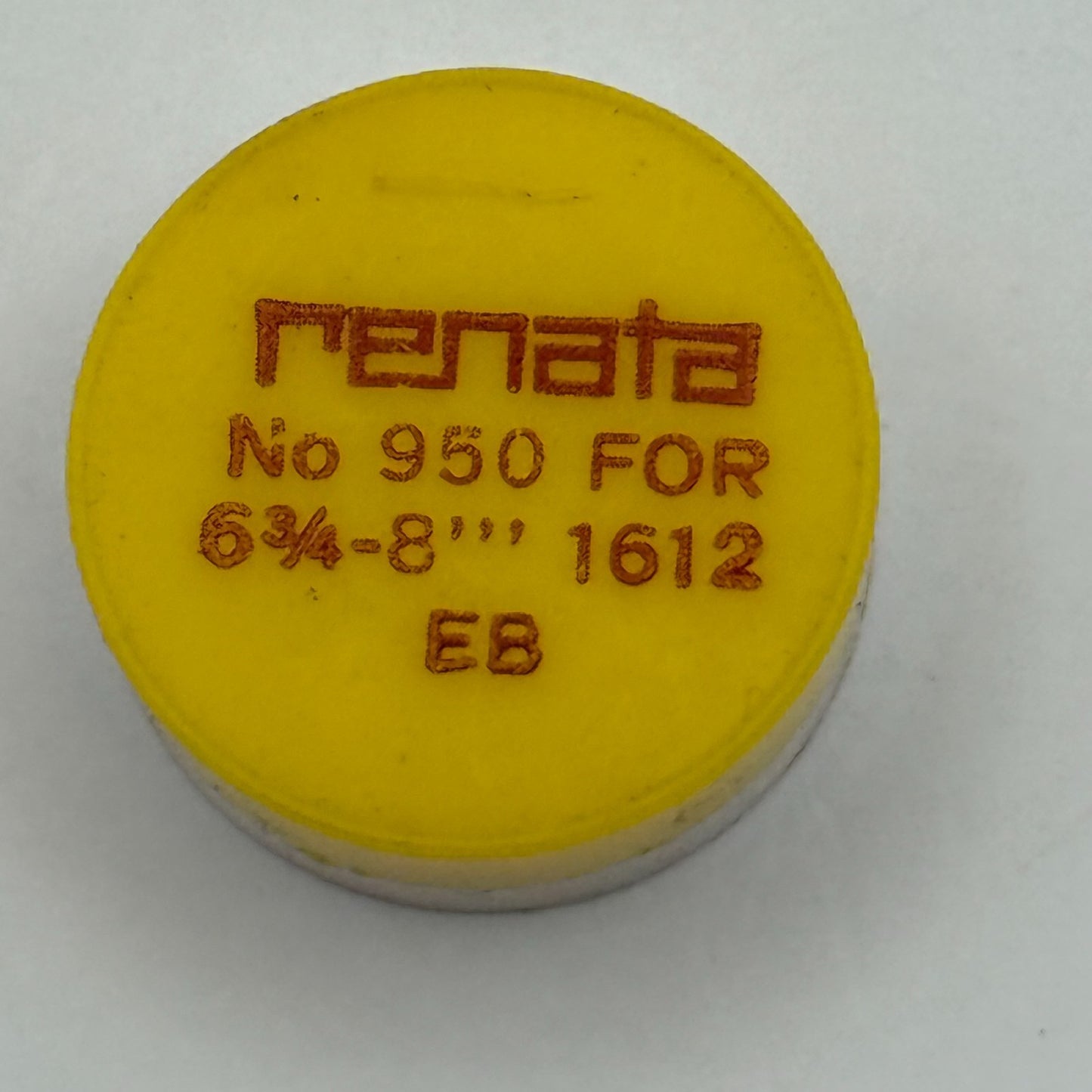 EB 1612 Balance Wheel Complete And Spring 6 3/4-8''' 950 Watch Movement Parts 