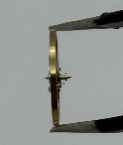 ST 1800 1805 Balance Wheel Complete And Spring 1509 M Watch Movement Parts NOS