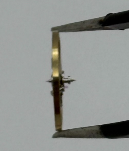 ST 1800 1805 Balance Wheel Complete And Spring 1509 M Watch Movement Parts NOS