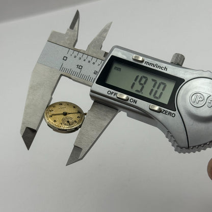 19.7mm Cyma Ref 424k Sub Seconds Manual Wind Watch Movement Swiss Vintage PARTS