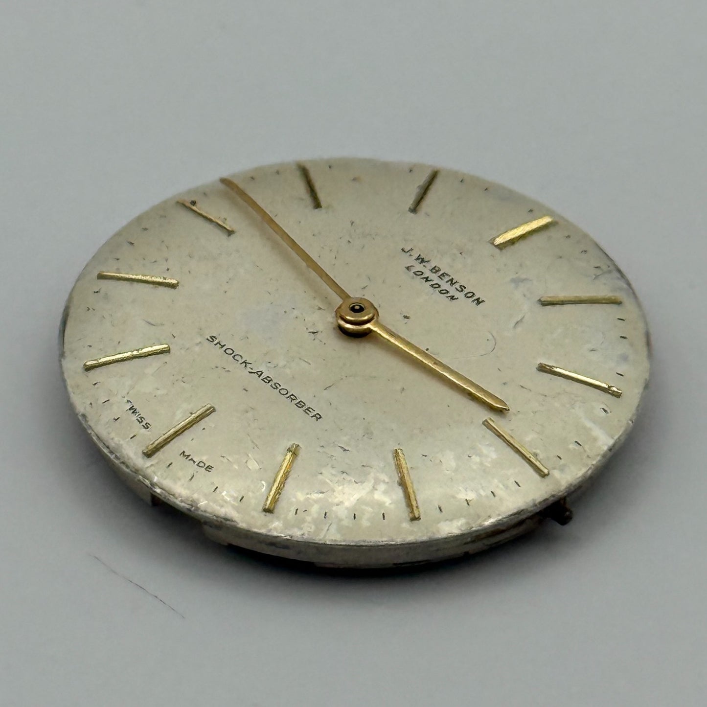 Cyma R.486 Watch Movement J W Benson Manual Wind Vintage Swiss Parts Repair 30mm