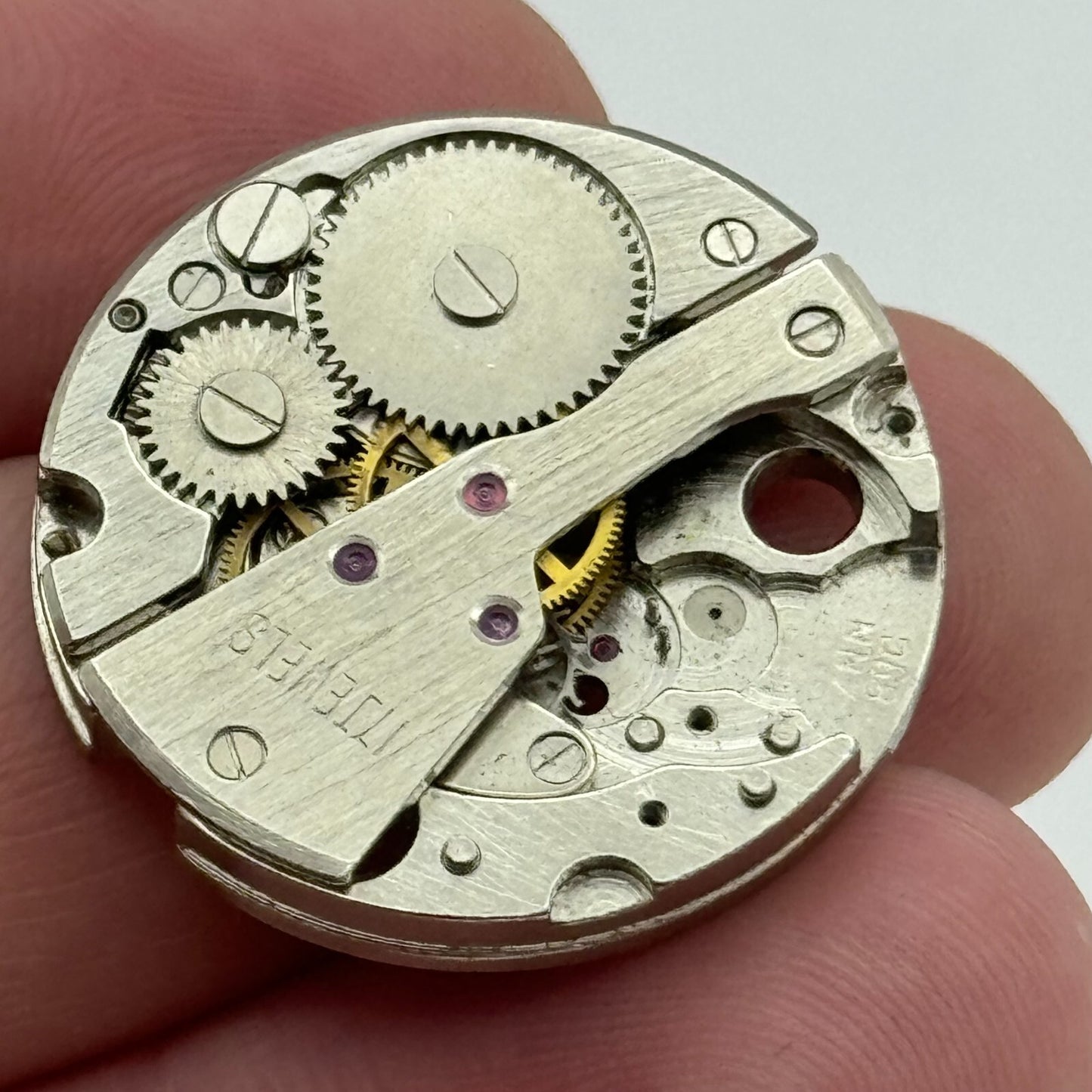 27mm Men's ZNN 89C Manual Wind 17 Jewels Watch Movement Vintage PARTS SPARES