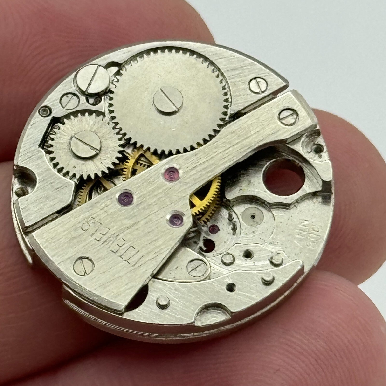27mm Men's ZNN 89C Manual Wind 17 Jewels Watch Movement Vintage PARTS SPARES