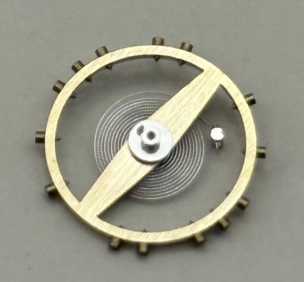 ETA 2390 2401 Balance Wheel Complete And Spring 616 M Watch Movement Parts 