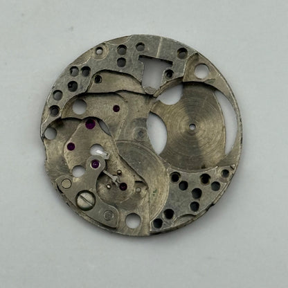 FHF 206 Watch Movement Main Plate Manual Wind Vintage Swiss Parts Repair 19.7mm