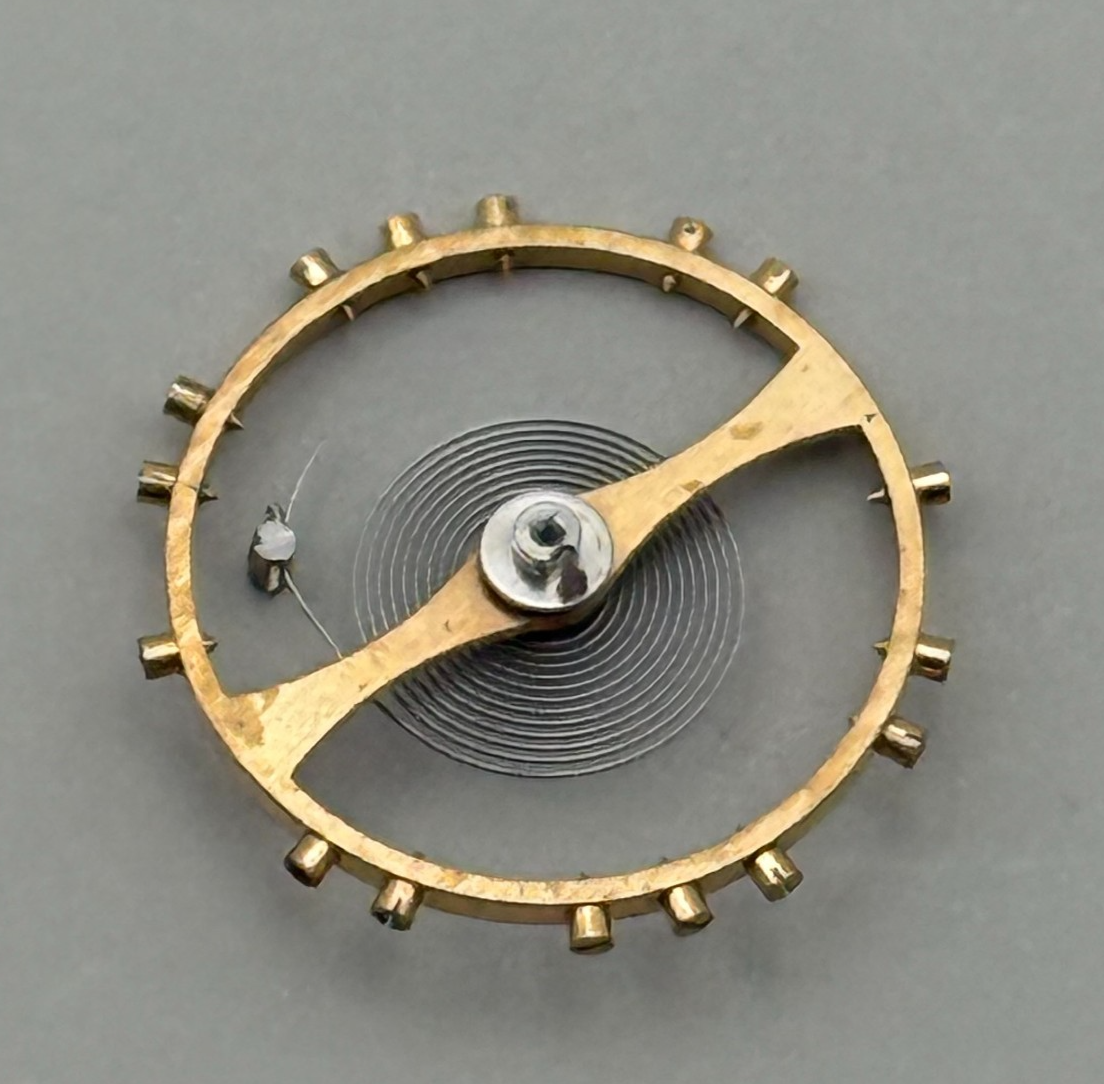AS 1188 Balance Wheel Complete And Spring Inca 549 M Watch Movement Parts NOS