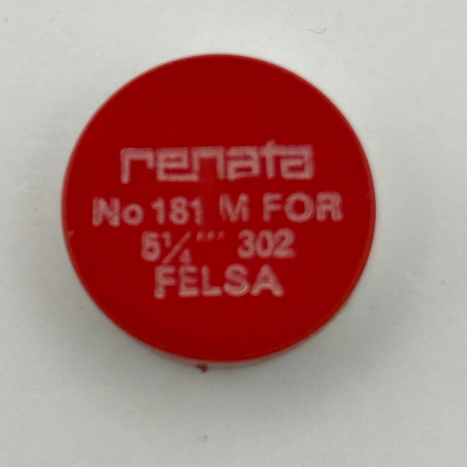 Felsa 302 Balance Wheel Complete And Spring 5 1/4''' 181 Watch Movement Parts