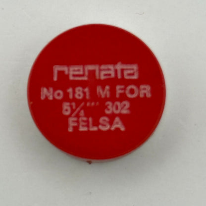 Felsa 302 Balance Wheel Complete And Spring 5 1/4''' 181 Watch Movement Parts