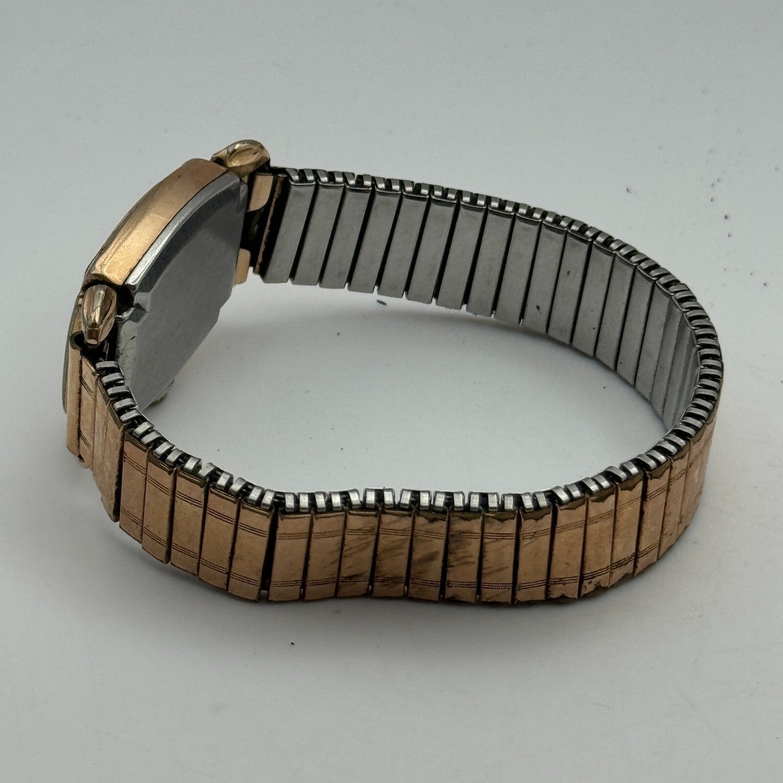 26mm Vintage Cardinal Swiss 15 Jewels Rolled Gold Manual Wind Watch PARTS REPAIR