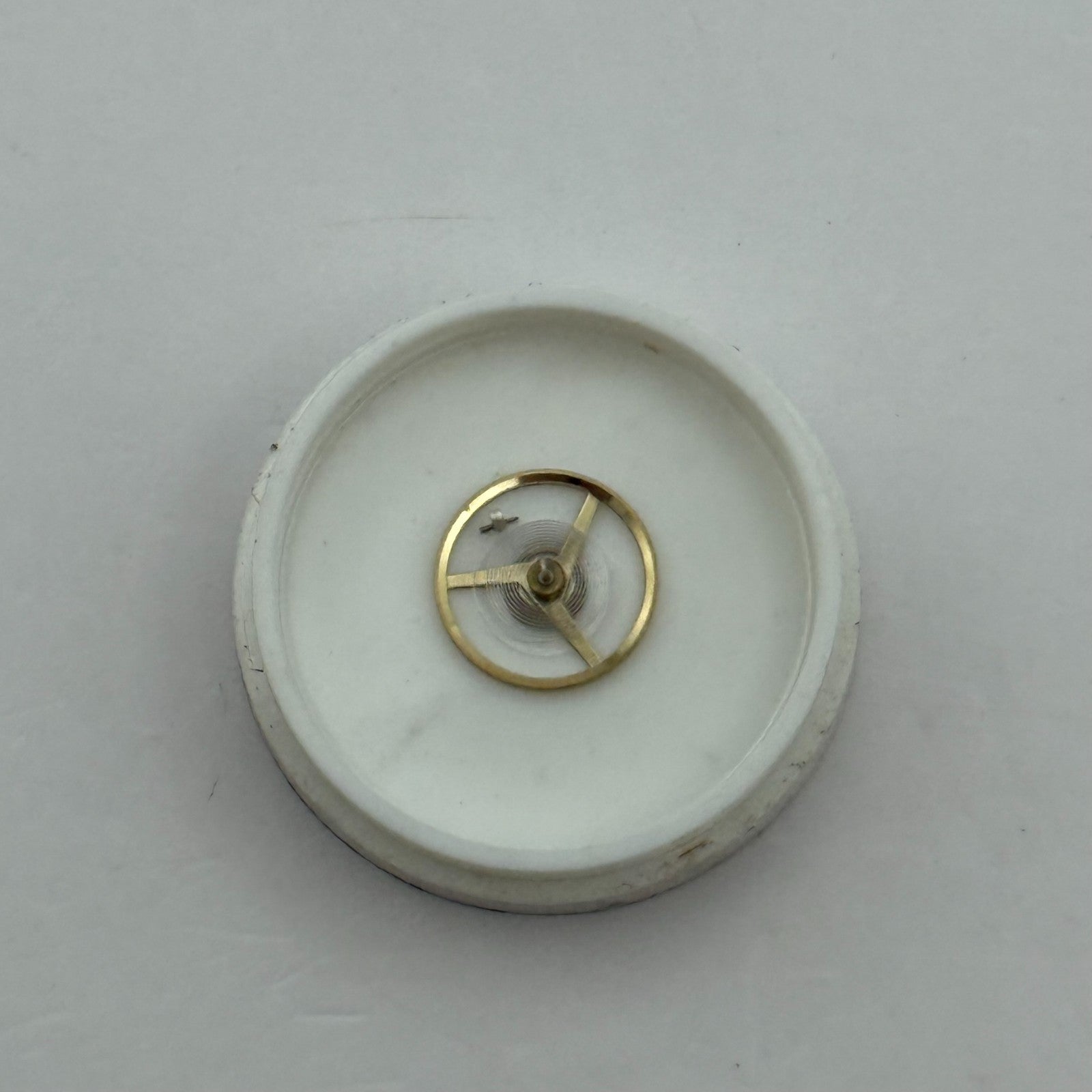 AS 1977 Balance Wheel Complete And Spring 5½’’’ 1740 M Watch Movement Parts 