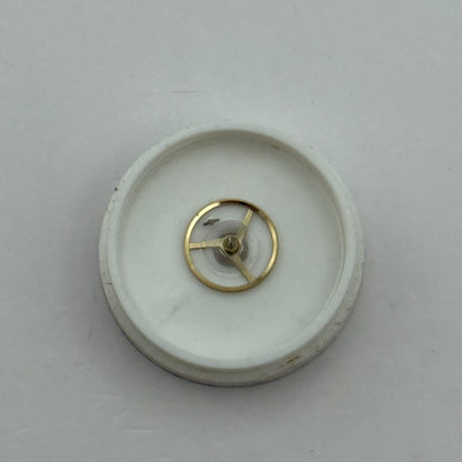 AS 1977 Balance Wheel Complete And Spring 5½’’’ 1740 M Watch Movement Parts 
